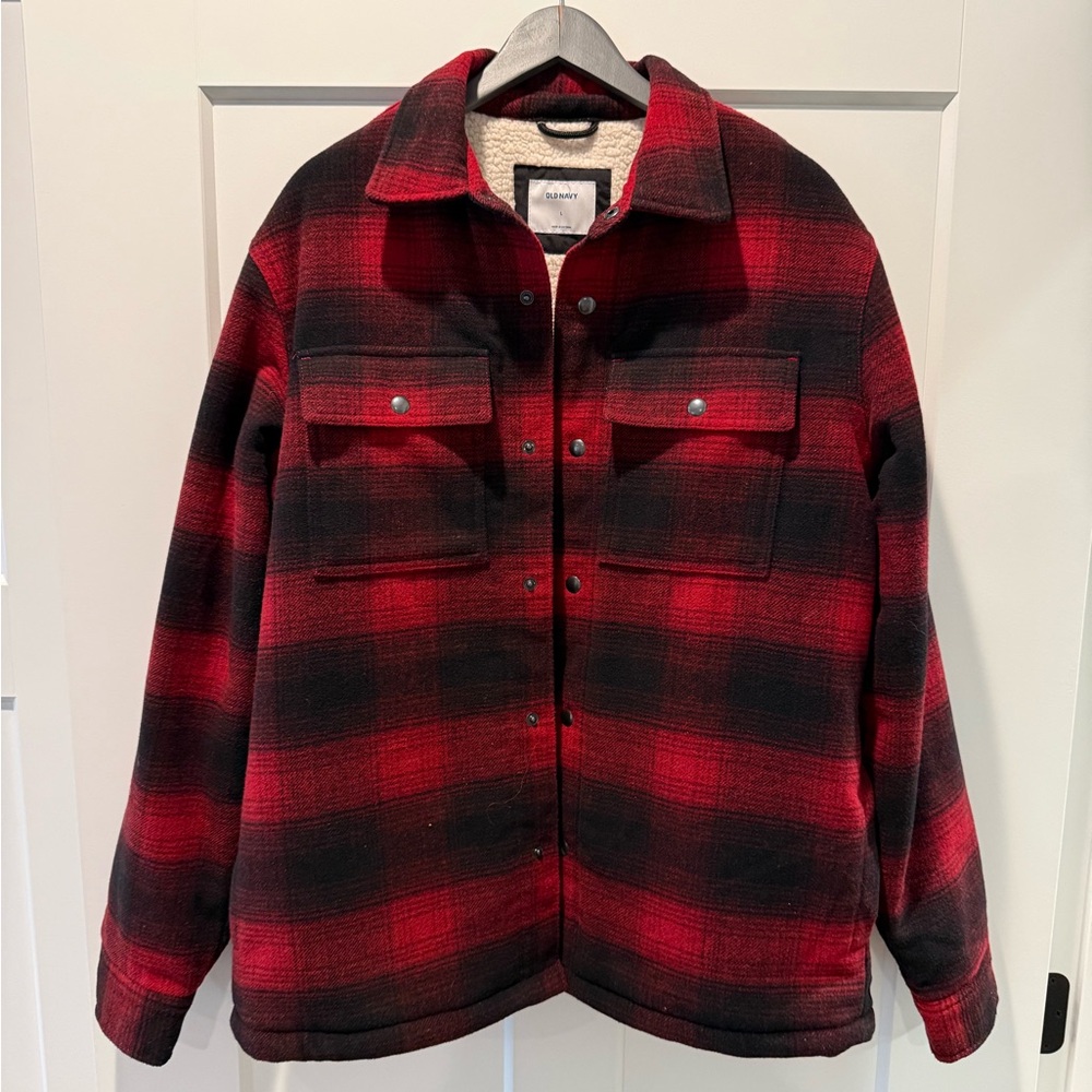 Men’s flannel jacket